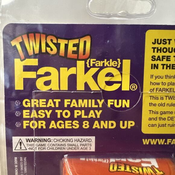 LGI Legendary Games - Twisted Farkel Family Dice Game - NEW - Sealed - Picture 5 of 5